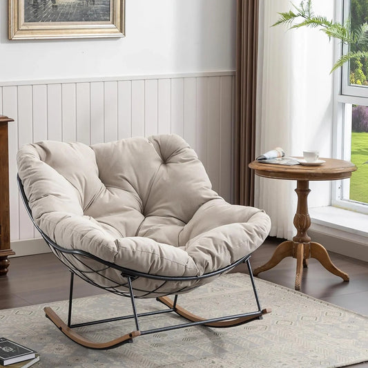 Feel the Calm – Leisure Rocking Chair Built for Pure Comfort